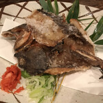 六三 - セットの白身魚のフライは、カサゴの揚げ物が出て参りました。すごいです。♪