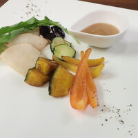Serafina NEW YORK さいたま新都心店 - 彩り温野菜 "STEAMED VEGETABLES" 季節の野菜 "Seasonal Vegetables"