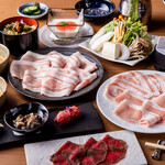 Ginza Shabugen - ブランド豚食べ比べコース