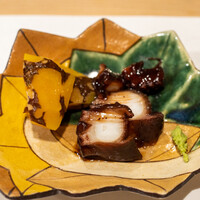 うを徳 - 2022.10 明石産真蛸やわらか煮 鹿ケ谷かぼちゃ