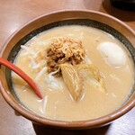 麺場 田所商店 - 北海道ラーメン　味玉トッピング