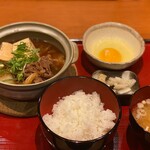 Kuroge Wagyu beef Sukiyaki set meal