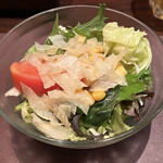 中国料理 神戸壺中天 - 日替わりランチのサラダ