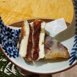 対馬のどぐろとイカ活き造り 博多 魚蔵 - 