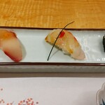 対馬のどぐろとイカ活き造り 博多 魚蔵 - お通し