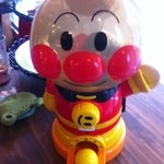 百合珈琲 - ﾊﾞﾚﾝﾀｲﾝｲﾍﾞﾝﾄ用アンパンマンのガチャガチャ