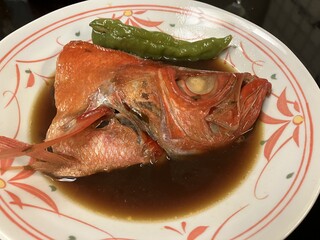 Yama Mba - 金目鯛の煮つけ(3300円)