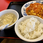 Kyouka - トマトと玉子炒め 小ライス