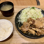 肉のやま金 - やま金 豚盛り(大盛・200g) 780円