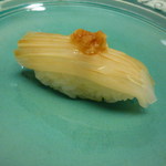 銀座 鮨青木 - ヤリ烏賊