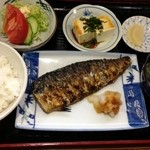 居酒屋三平 - サバの塩焼き定食