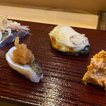 鮨駒 - これ絶対お酒無くなるやつ〜♪