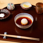 天ぷら 天源 - 自家製の天つゆ、こだわりの宮古島産の塩で天ぷらをお楽しみ下さいませ。