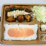 本家かまどや - 料理写真:カラめんたい弁当 670円