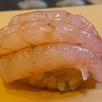 鮨駒 - 一本一本が太すぎる立派な甘海老♪