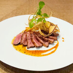 Charcoal-grilled Kyoto duck ~honey sauce~
