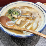 烈志笑魚油 麺香房 三く - 