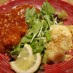 海キッチン KINOSAKI - 海老チリ海老マヨ2種の味わい定食