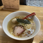 支那そば なかじま - 味玉しおそばうす味