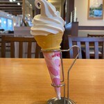 菜々家 -  ★ドリンクバー＋ソフトクリーム付き定食（手揉み唐揚げ定食・767円税込）★手づくり豚汁（サービス券にて無料）★