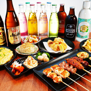 忘年会や新年会に◎各種宴会に最適な飲み放題付コースあり