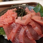 大幸亭 - マグロ丼　上　ごはん大盛