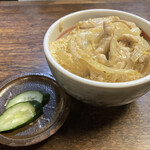 Sarashina - ぶっかけ定食のミニ親子丼
