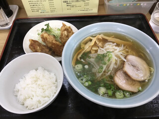 ra-memmatsuki - Aセット　ラーメン　唐揚げ　ご飯