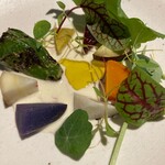 DA FIORE  - 温野菜のゴルゴンゾーラソース