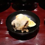 銀座 稲葉 - 伊勢海老と鮑の天ぷら