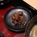 銀座 稲葉 - 和牛の時雨煮