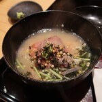 銀座 稲葉 - お茶漬け