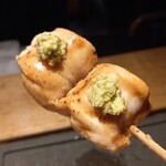 焼鳥 市松 - わさび焼き