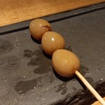 焼鳥 市松 - うずら　老酒漬け