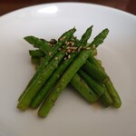 韓Kitchen ありらんママ - アスパラのナムル