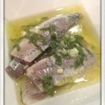 クラフトビア＆ウィスキーバー トランジット - イワシのマリネ 大葉ソース
      2013.5