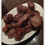 クラフトビア＆ウィスキーバー トランジット - 鶏砂肝の燻製
      2013.5