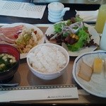 ANAクラウンプラザホテル岡山 和食ダイニング廚洊 - 朝食バイキング 1850円