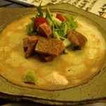 旬菜 おぐら家 - 甲州牛のステーキをその後頂きました。