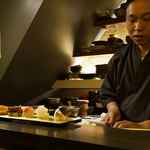 旬菜 おぐら家 - 綺麗に盛られた刺盛りが完成しました。