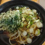 ふじ - 春菊天そば