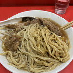 ラーメン二郎 - 見事なグラデーション