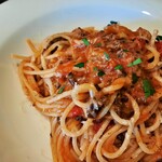 BARCHETTA - トマトの旨味が凝縮されたまろやかなソースとアルデンテのパスタ、牛ひき肉のラグーや甘いパプリカ、風味良いチーズのコクがバランス抜群！