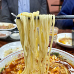 上海酒家 - 麺は細めのストレートでドストライクです‼️