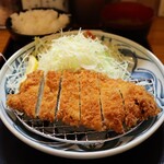 Tonkatsu Kushiage Doujima Katsuno - ロースカツ定食(1,000円)