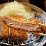 Tonkatsu Kushiage Doujima Katsuno - ロースカツ定食(1,000円)