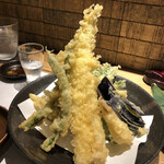 和食高山 - アナゴの天ぷら