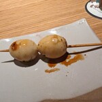 地葉はなれ - うずらの卵