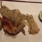 ます味 - 穴子天ぷら、変わり種天ぷら