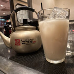 とり焼き 鶏料理 かしわ - マッコリ(いーどん)